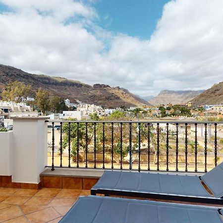Charmante Wohnung Direkt Am Meer, Kostenloses Wlan Puerto De Mogan Bagian luar foto