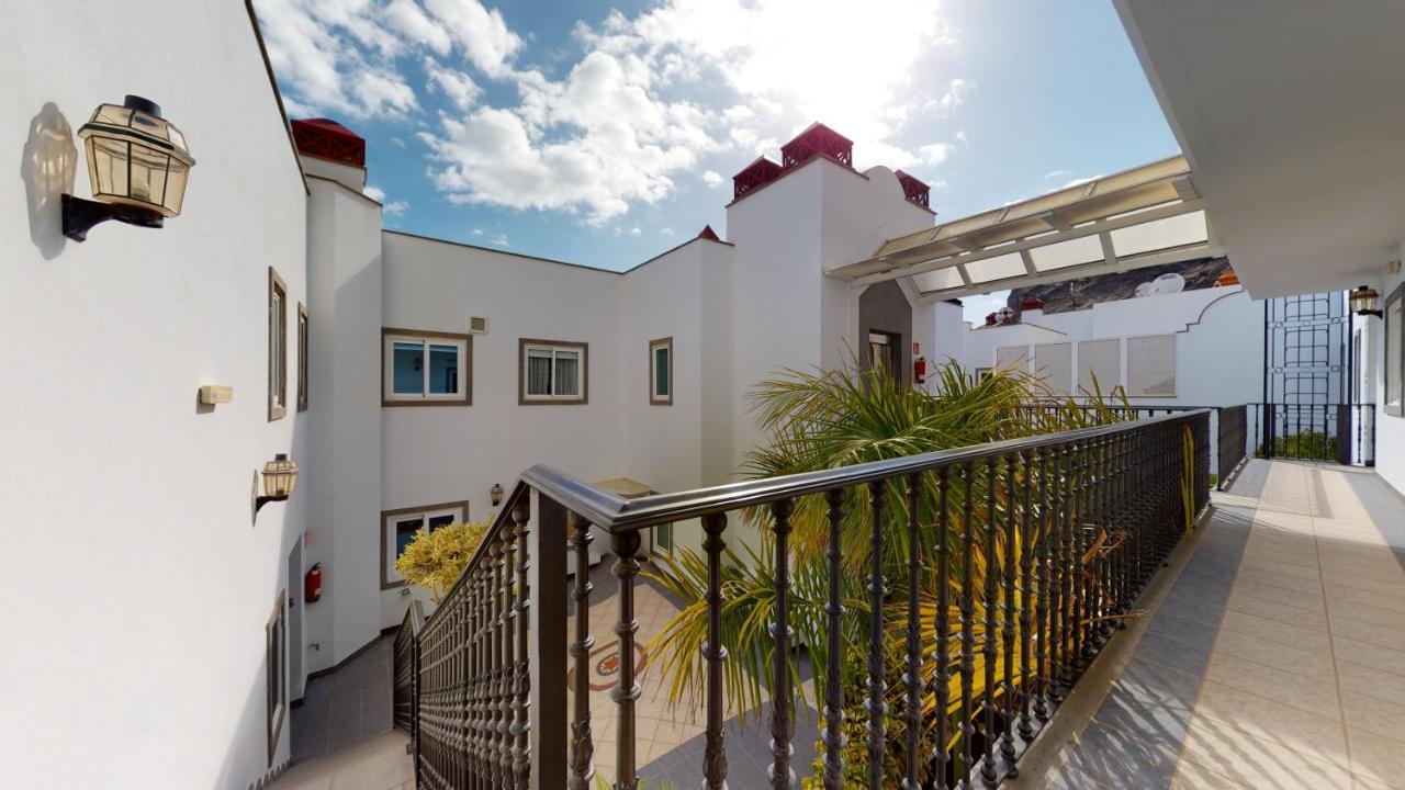 Charmante Wohnung Direkt Am Meer, Kostenloses Wlan Puerto De Mogan Bagian luar foto